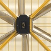 image:imageBig Ass Fans  AirGo 8 IndoorOutdoor Portable Fan with Wheels Onboard Variable Speed Control OSHA Compliant Steel Cage IPX5 Rated Washdown Capable Safety Yellow