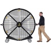 image:imageBig Ass Fans  Black Jack 6 IndoorOutdoor Mobile Fan with Wheels Onboard Variable Speed Control OSHA Compliant Steel Cage IPX5 Rated PreAssembled Black