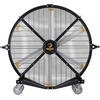 image:imageBig Ass Fans  Black Jack 6 IndoorOutdoor Mobile Fan with Wheels Onboard Variable Speed Control OSHA Compliant Steel Cage IPX5 Rated PreAssembled Black