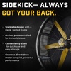 image:imageBig Ass Fans  Sidekick Directional Barrel Fan  4 Ft Diameter  6 Blade Design with Variable Speed Control  Indoor amp Covered Outdoor Ready  Quiet Performance  BlackYellow