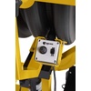 image:imageBig Ass Fans  Yellow Jacket 30 IndoorOutdoor Mobile Fan Portable Base Included with 18 inch Pedestal Onboard Variable Speed Control Yellow and Black