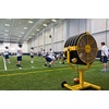 image:imageBig Ass Fans  Yellow Jacket 30 IndoorOutdoor Mobile Fan Portable Base Included with 18 inch Pedestal Onboard Variable Speed Control Yellow and Black