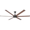 image:imageBig Ass Fans 84 Bison Ceiling Fan Oil Rubbed Bronze ORB Motor Walnut Foils WiFi Smart Control ExtraLarge Room Indoor Fan Quiet EnergyEfficient MotorBlack