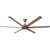 image:imageBig Ass Fans 84 Bison Ceiling Fan Oil Rubbed Bronze ORB Motor Walnut Foils WiFi Smart Control ExtraLarge Room Indoor Fan Quiet EnergyEfficient MotorOil Rubbed Bronze w LED