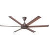 image:imageBig Ass Fans 84 Bison Ceiling Fan Oil Rubbed Bronze ORB Motor Walnut Foils WiFi Smart Control ExtraLarge Room Indoor Fan Quiet EnergyEfficient MotorOil Rubbed Bronze w LED