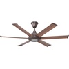 image:imageBig Ass Fans 84 Bison Ceiling Fan Oil Rubbed Bronze ORB Motor Walnut Foils WiFi Smart Control ExtraLarge Room Indoor Fan Quiet EnergyEfficient MotorOil Rubbed Bronze w LED