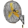 image:imageBig Ass Fans AirEye 30 Wall Mount Fan  120V Industrial Wall Fan Variable Speed EC Motor IPX5 Rated Commercial amp Outdoor Cooling BlackYellowBlackYellow