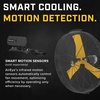 image:imageBig Ass Fans AirEye 30 Wall Mount Fan  120V Industrial Wall Fan Variable Speed EC Motor IPX5 Rated Commercial amp Outdoor Cooling BlackYellowMidnight Black