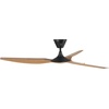 image:imageBig Ass Fans Haiku Coastal 52 Smart Outdoor Ceiling Fan with Remote for Indoor amp Covered Patio CoastalRated CorrosionResistant Matte WhiteCaramelBlack