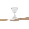 image:imageBig Ass Fans Haiku Coastal 52 Smart Outdoor Ceiling Fan with Remote for Indoor amp Covered Patio CoastalRated CorrosionResistant Matte WhiteCaramelWhite