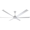 image:imageBig Ass Fans Mammoth 72 Outdoor Ceiling Fan w LED Light  Silver Finish  Smart WiFi Fan with Remote amp Voice Control  Quiet Wet Rated Patio Fan  12705 CFM  Durable Modern Design  3 Yr WarrantySilver