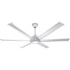 image:imageBig Ass Fans Mammoth 72 Outdoor Ceiling Fan w LED Light  Silver Finish  Smart WiFi Fan with Remote amp Voice Control  Quiet Wet Rated Patio Fan  12705 CFM  Durable Modern Design  3 Yr WarrantySilver
