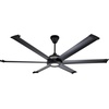 image:imageBig Ass Fans Mammoth 72 Outdoor Ceiling Fan w LED Light  Silver Finish  Smart WiFi Fan with Remote amp Voice Control  Quiet Wet Rated Patio Fan  12705 CFM  Durable Modern Design  3 Yr WarrantyBlack