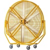 image:imageBig Ass Fans  AirGo 8 IndoorOutdoor Portable Fan with Wheels Onboard Variable Speed Control OSHA Compliant Steel Cage IPX5 Rated Washdown Capable Safety Yellow