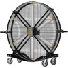 image:imageBig Ass Fans  Black Jack 6 IndoorOutdoor Mobile Fan with Wheels Onboard Variable Speed Control OSHA Compliant Steel Cage IPX5 Rated PreAssembled Black