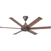 image:imageBig Ass Fans 84 Bison Ceiling Fan Oil Rubbed Bronze ORB Motor Walnut Foils WiFi Smart Control ExtraLarge Room Indoor Fan Quiet EnergyEfficient MotorOil Rubbed Bronze