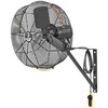 image:imageBig Ass Fans AirEye 30 Wall Mount Fan  120V Industrial Wall Fan Variable Speed EC Motor IPX5 Rated Commercial amp Outdoor Cooling BlackYellowMidnight Black