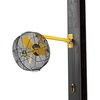image:imageBig Ass Fans AirEye 36 Swivel Mount Fan  120V Industrial Wall Fan Variable Speed EC Motor IPX5 Rated IndoorOutdoor Fan BlackYellowBlackYellow