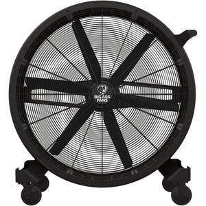 image:imageBig Ass Fans  Sidekick Directional Barrel Fan  4 Ft Diameter  6 Blade Design with Variable Speed Control  Indoor amp Covered Outdoor Ready  Quiet Performance  Midnight Black