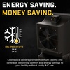 image:imageBig Ass Fans  CoolSpace 300  Portable Evaporative Swamp Cooler 18 Inch Diameter Fan Indoor Outdoor Use Continuous or Fillable 16 Gallon Capacity Variable Speed  Cooling for Workshops Garages