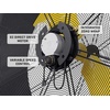 image:imageBig Ass Fans Bandit 42Inch Portable Barrel Fan 11044 CFM Industrial Floor Fan Variable Speed EC Motor IP55 Rated OSHACompliant Steel Cage 110120VAC