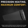 image:imageBig Ass Fans Vesper  Hardwired Electric Infrared Heater IndoorCovered Outdoor Spaces Adjustable Angle WallCeiling Mount Black Extruded Aluminum34  1 500 W  120V