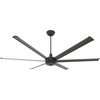 image:imageBig Ass Fans es6 72 Smart Ceiling Fan  IndoorOutdoor Ceiling Fan SenseMe Technology Alexa Compatible Bluetooth Remote Control WhisperQuiet WhiteBlack