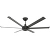 image:imageBig Ass Fans es6 84 Smart Ceiling Fan  IndoorOutdoor Ceiling Fan SenseMe Technology Alexa Compatible Bluetooth Remote Control WhisperQuiet BlackBlack
