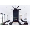 image:imageBig Ass Fans i6 84 Smart Indoor Ceiling Fan SenseMe Technology High Airflow Modern Ceiling Fan WiFi App Control Brushed AluminumBlack