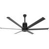 image:imageBig Ass Fans i6 84 Smart Indoor Ceiling Fan SenseMe Technology High Airflow Modern Ceiling Fan WiFi App Control Brushed AluminumBlack