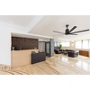 image:imageBig Ass Fans i6 84 Smart Indoor Ceiling Fan SenseMe Technology High Airflow Modern Ceiling Fan WiFi App Control Brushed AluminumBlack