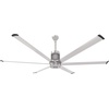 image:imageBig Ass Fans i6 84 Smart Indoor Ceiling Fan SenseMe Technology High Airflow Modern Ceiling Fan WiFi App Control Brushed AluminumBrushed Aluminum