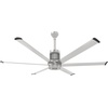 image:imageBig Ass Fans i6 84 Smart Indoor Ceiling Fan SenseMe Technology High Airflow Modern Ceiling Fan WiFi App Control Brushed AluminumBrushed Aluminum