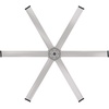 image:imageBig Ass Fans i6 84 Smart Indoor Ceiling Fan SenseMe Technology High Airflow Modern Ceiling Fan WiFi App Control Brushed AluminumBrushed Aluminum