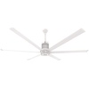image:imageBig Ass Fans i6 84 Smart Indoor Ceiling Fan SenseMe Technology High Airflow Modern Ceiling Fan WiFi App Control Brushed AluminumWhite