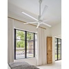 image:imageBig Ass Fans i6 84 Smart Indoor Ceiling Fan SenseMe Technology High Airflow Modern Ceiling Fan WiFi App Control Brushed AluminumWhite