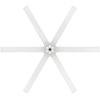 image:imageBig Ass Fans i6 84 Smart Indoor Ceiling Fan SenseMe Technology High Airflow Modern Ceiling Fan WiFi App Control Brushed AluminumWhite