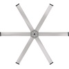 image:imageBig Ass Fans i6 84 Smart Outdoor Ceiling Fan SenseMe Technology High Airflow Modern Ceiling Fan WiFi App Control Brushed Aluminum