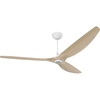 image:imageBig Ass Fans  Haiku 84 Diameter Smart Indoor Ceiling Fan Universal Mount  12 Downrod included Aluminum Color Finishes Natural BambooWhite HardwareNatural Bamboo  White Hardware