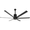 image:imageBig Ass Fans i6 72 Smart Outdoor Ceiling Fan SenseMe Technology High Airflow Modern Ceiling Fan WiFi App Control Brushed AluminumBlack