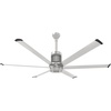 image:imageBig Ass Fans i6 72 Smart Outdoor Ceiling Fan SenseMe Technology High Airflow Modern Ceiling Fan WiFi App Control Brushed AluminumBrushed Aluminum