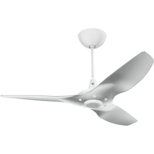 image:imageBig Ass Fans  Haiku 52 Diameter Premium Smart Ceiling Fan Universal Mount 12 Downrod included Aluminum Color Finishes  Driftwood AluminumWhiteBrushed Aluminum  White Hardware