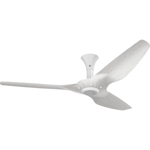 image:imageBig Ass Fans  Haiku 60 Diameter Smart Indoor Ceiling Fan Low Profile Mount Cocoa BambooBronze HardwareNatural Bamboo  White Hardware