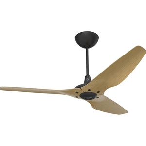 image:imageBig Ass Fans  Haiku 60 Diameter Smart Outdoor Ceiling Fan Universal Mount 12 Downrod included Brushed AluminumWhite HardwareCaramel Aluminum  Black Hardware