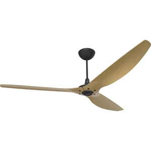 image:imageBig Ass Fans Haiku 84 Smart Damp Rated Outdoor Ceiling Fan with Universal Mount White Hardware Driftwood Airfoils 12 Extension TubeCaramel Aluminum  Black Hardware