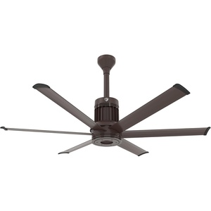 image:imageBig Ass Fans i6 72 Smart Outdoor Ceiling Fan SenseMe Technology High Airflow Modern Ceiling Fan WiFi App Control Brushed AluminumOil Rubbed Bronze