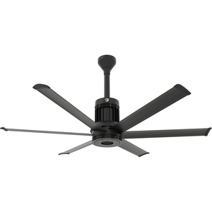 image:imageBig Ass Fans i6 84 Smart Indoor Ceiling Fan SenseMe Technology High Airflow Modern Ceiling Fan WiFi App Control Brushed AluminumBlack