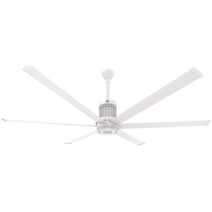 image:imageBig Ass Fans i6 84 Smart Outdoor Ceiling Fan SenseMe Technology High Airflow Modern Ceiling Fan WiFi App Control White