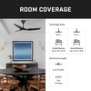 image:imageBig Ass Fans Haiku L 44 Diameter Universal Mount with 5 Downrod included Indoor Rated WiFi Integrated LED 2700K