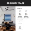 image:imageBig Ass Fans Haiku L 52 Smart Ceiling Fan with LED Light WhisperQuiet Indoor Ceiling Fan WiFi App Control Alexa amp Google Compatible BlackBlack